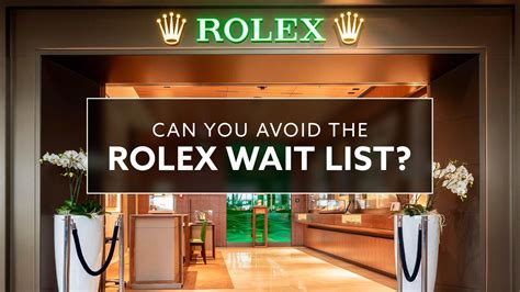 rolex warteliste|rolex waiting list uk.